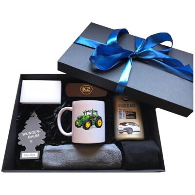 Inny producent Zestaw prezent kubek box dla rolnika kierowcy JOHN DEER gadżety traktor Inny producent Zestaw prezent kubek box dla rolnika kierowcy JOHN DEER gadżety traktor