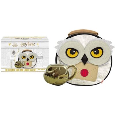 Kids Euroswan Zestaw prezentowy HARRY POTTER Kubek 3D + Torba śniadaniowa Lunch Box KIDS HP00007 Kids Euroswan Zestaw prezentowy HARRY POTTER Kubek 3D + Torba śniadaniowa Lunch Box KIDS HP00007
