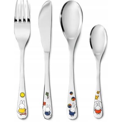 Inny producent ZILVERSTAD Sztućce Dziecięce 4-częściowe Stal Nierdzewna Miffy Inny producent ZILVERSTAD Sztućce Dziecięce 4-częściowe Stal Nierdzewna Miffy