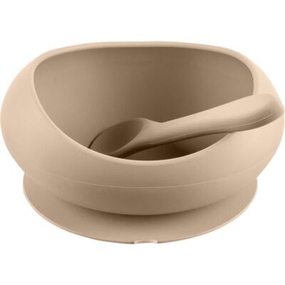 Inny producent Zopa Silicone Tableware Set komplet naczyń Sand Beige 1 szt. Inny producent Zopa Silicone Tableware Set komplet naczyń Sand Beige 1 szt.