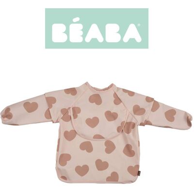 Beaba Śliniak 2w1 Z Odpinanym Długim Rękawem Biglove Beaba Śliniak 2w1 Z Odpinanym Długim Rękawem Biglove