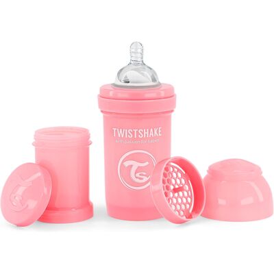 Twistshake Butelka Antykolkowa Dla Niemowląt 180 Ml Z Pojemnikiem Na Mleko I Mikserem Twistshake Butelka Antykolkowa Dla Niemowląt 180 Ml Z Pojemnikiem Na Mleko I Mikserem