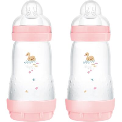 Mam Butelka Antykolkowa Easy Start Zestaw 2 Szt. 260 Ml Różowy Mam Butelka Antykolkowa Easy Start Zestaw 2 Szt. 260 Ml Różowy