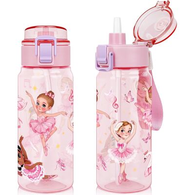 Inny producent Butelka Na Wodę Dla Dzieci 550 Ml Tritan Szczelna Ze Słomką Inny producent Butelka Na Wodę Dla Dzieci 550 Ml Tritan Szczelna Ze Słomką