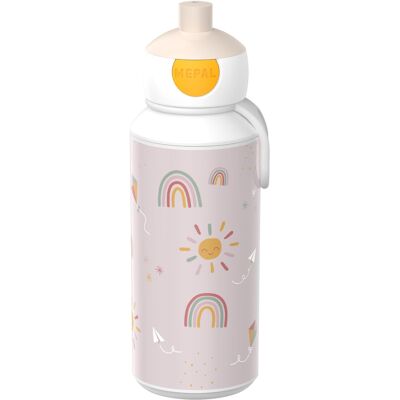 Mepal Butelka Na Wodę Pop-Up Campus 400 Ml Dla Dzieci Sunshine & Rainbow Mepal Butelka Na Wodę Pop-Up Campus 400 Ml Dla Dzieci Sunshine & Rainbow
