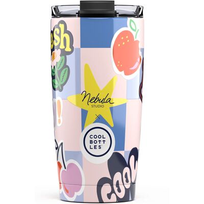 Cool Bottles Kubek Termiczny 550 Ml Xclusive! Nébula - Sticker Fever Cool Bottles Kubek Termiczny 550 Ml Xclusive! Nébula - Sticker Fever