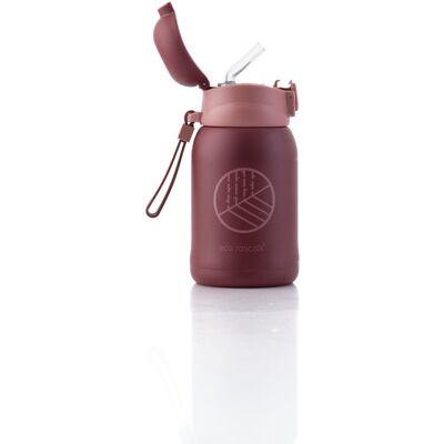 Ecorascals Termobutelka Klasyczna Butelka Na Wodę Burgund 480 Ml Ecorascals Termobutelka Klasyczna Butelka Na Wodę Burgund 480 Ml