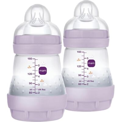 Mam Butelka Antykolkowa Easy Start 160 Ml Zestaw 2 Sztuk Dla Niemowląt Mam Butelka Antykolkowa Easy Start 160 Ml Zestaw 2 Sztuk Dla Niemowląt