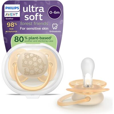 Avent Smoczek Ortodontyczny Dla Niemowląt 0-6 Miesięcy Ultra Soft Bez Bpa Z Etui Avent Smoczek Ortodontyczny Dla Niemowląt 0-6 Miesięcy Ultra Soft Bez Bpa Z Etui