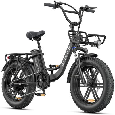 Engwe L20 Boost Rower Elektryczny Fat Bike 20” 250w 75nm 126 Km E-Bike Miejski Opony 4.0 Składany Bateria 48v 13ah 624wh,Czarny Engwe L20 Boost Rower Elektryczny Fat Bike 20” 250w 75nm 126 Km E-Bike Miejski Opony 4.0 Składany Bateria 48v 13ah 624wh,Czarny
