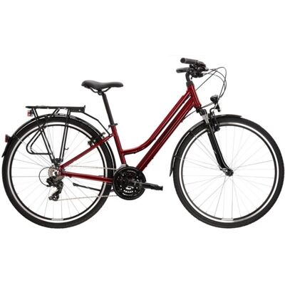 Kross, Rower trekkingowy, Trans 1.0 R19 L Da 28', czerwony, 2022, damski Kross, Rower trekkingowy, Trans 1.0 R19 L Da 28', czerwony, 2022, damski