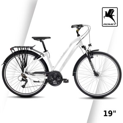 NOWY Rower trekkingowy ROMET Gazela 3 28' rama aluminium 19' 168-180 cm NOWY Rower trekkingowy ROMET Gazela 3 28' rama aluminium 19' 168-180 cm