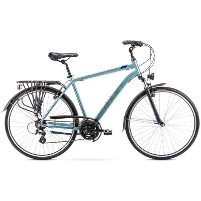 Romet, Rower trekkingowy, Wagant 1 28 M 28', srebrnoniebieski-niebieski, unisex Romet, Rower trekkingowy, Wagant 1 28 M 28', srebrnoniebieski-niebieski, unisex