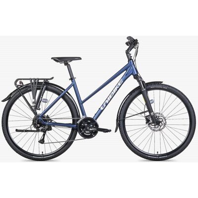 Rower Crossowy Unibike Flash Eq Lds Rama 19' Koło 28' Granatowy Rower Crossowy Unibike Flash Eq Lds Rama 19' Koło 28' Granatowy