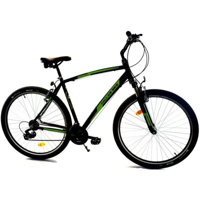 DALLAS BIKE Rower Dallas MTB 29' 21spd - czarny z zielonym DALLAS BIKE Rower Dallas MTB 29' 21spd - czarny z zielonym