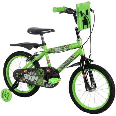 Rower Dziecięcy Huffy Minecraft 16' Dla Chłopca Zielono-Czarny 4-6 Lat Rower Dziecięcy Huffy Minecraft 16' Dla Chłopca Zielono-Czarny 4-6 Lat