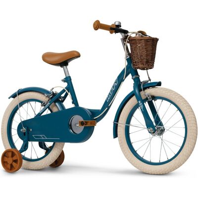 Rower Dziecięcy Huffy Vintage 16' Z Koszykiem I Kółkami Bocznymi Niebieski Rower Dziecięcy Huffy Vintage 16' Z Koszykiem I Kółkami Bocznymi Niebieski