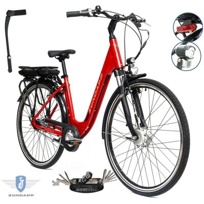 ZUNDAPP Rower Elektryczny Damski Miejski 28' Aluminium Nexus Amortyzacja SHIMANO ZUNDAPP Rower Elektryczny Damski Miejski 28' Aluminium Nexus Amortyzacja SHIMANO