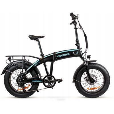 Rower elektryczny FAT BIKE Jobobike Eddy X aluminium koło 20' czarny 250 W Rower elektryczny FAT BIKE Jobobike Eddy X aluminium koło 20' czarny 250 W