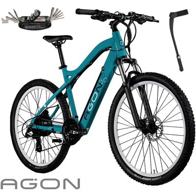 AGON Rower Elektryczny Górski 27,5 MTB 250W Altus Hydraulika Shimano Stopka AGON Rower Elektryczny Górski 27,5 MTB 250W Altus Hydraulika Shimano Stopka