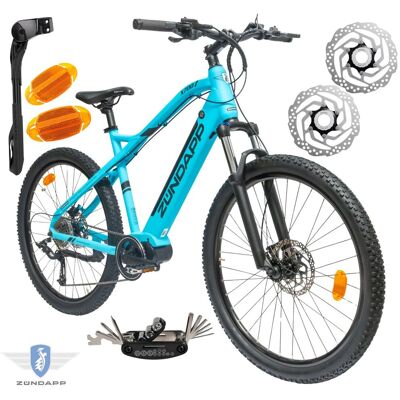 ZUNDAPP Rower Elektryczny Górski MTB 27,5' 250 W Damski Męski Shimano Alivio 504 Wh ZUNDAPP Rower Elektryczny Górski MTB 27,5' 250 W Damski Męski Shimano Alivio 504 Wh