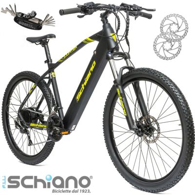 SCHIANO Rower Elektryczny Męski Damski MTB 504Wh Górski 27,5 Shimano Alivio SCHIANO Rower Elektryczny Męski Damski MTB 504Wh Górski 27,5 Shimano Alivio