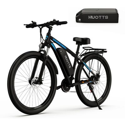Rower Elektryczny Podwójna Bateria Duotts C29 - Moc 750W Zasięg 60KM - Czarny Rower Elektryczny Podwójna Bateria Duotts C29 - Moc 750W Zasięg 60KM - Czarny
