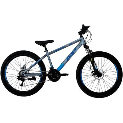 DaviBikes Rower górski MTB Davi Terrano 26″, 145-170 cm, 21 biegów, niebiesko-szary DaviBikes Rower górski MTB Davi Terrano 26″, 145-170 cm, 21 biegów, niebiesko-szary