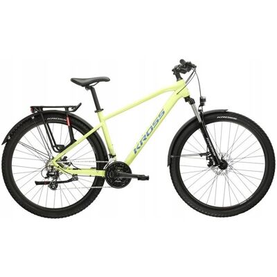 Rower górski MTB KROSS HEXAGON 2.0 EQ rozmiar S Żółty Rower górski MTB KROSS HEXAGON 2.0 EQ rozmiar S Żółty