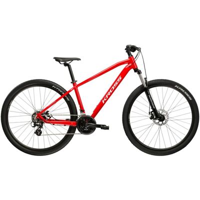 Rower górski MTB KROSS HEXAGON 2.0 M(17') 27,5 czerwony/szary połysk Rower górski MTB KROSS HEXAGON 2.0 M(17') 27,5 czerwony/szary połysk