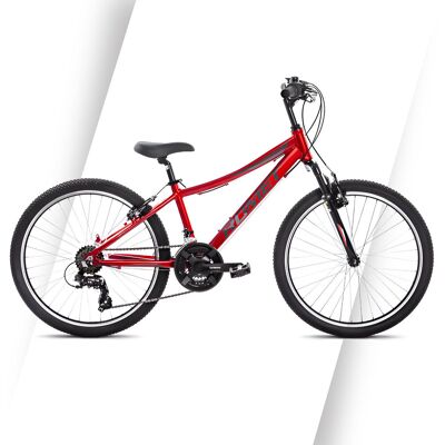 Rower górski MTB24' Romet Rambler 9 lat+ rama aluminium 13'(S) AMORTYZOWANY Rower górski MTB24' Romet Rambler 9 lat+ rama aluminium 13'(S) AMORTYZOWANY