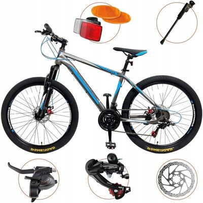 Inny producent Rower Górski Shimano 21 Biegów 2xTarcze Rama 18,5' Cali BLUE Koło 26' Cali Inny producent Rower Górski Shimano 21 Biegów 2xTarcze Rama 18,5' Cali BLUE Koło 26' Cali