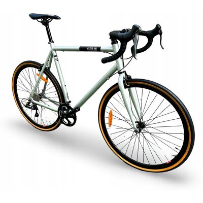 Inny producent ROWER GRAVEL FIXIE FLOATER RACE 8S SHIMANO SORA CLARIS RAMA 60CM Inny producent ROWER GRAVEL FIXIE FLOATER RACE 8S SHIMANO SORA CLARIS RAMA 60CM