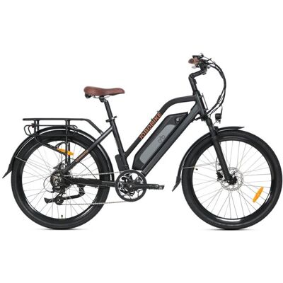 Romet Rower JOBOBIKE COMMUTER F46 black 18,2Ah + bagażnik Romet Rower JOBOBIKE COMMUTER F46 black 18,2Ah + bagażnik