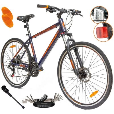 Inny producent Rower Męski Crossowy 28' Aluminium Shimano Amortyzacja Górski Tarcze 2025 Inny producent Rower Męski Crossowy 28' Aluminium Shimano Amortyzacja Górski Tarcze 2025