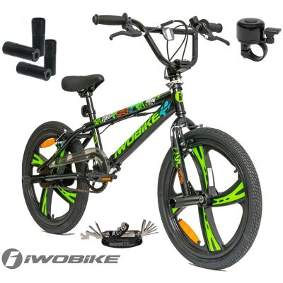 Inny producent Rower Męski Damski Bmx 20' Rotor 360 Pegi Iwobike 2025 Młodzieżowy Dzwonek Inny producent Rower Męski Damski Bmx 20' Rotor 360 Pegi Iwobike 2025 Młodzieżowy Dzwonek