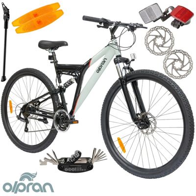 Olpran Rower Męski Damski Górski Koła 29' Shimano Mtb Full Amortyzacja Aluminium Olpran Rower Męski Damski Górski Koła 29' Shimano Mtb Full Amortyzacja Aluminium