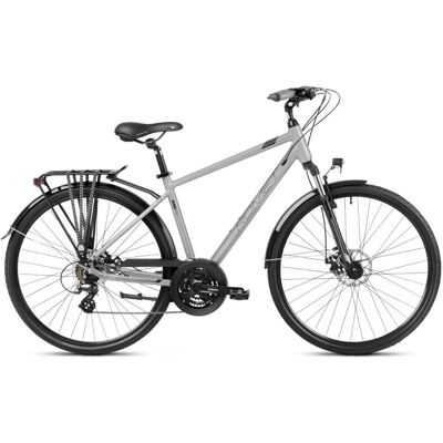 Rower Męski Trekkingowy Romet Wagant 2 28 L(21') Szary/grafitowy Rower Męski Trekkingowy Romet Wagant 2 28 L(21') Szary/grafitowy