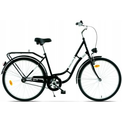 Rower miejski 26' Kands ROWER KANDS RETRO LINE czarny MY2024 Rower miejski 26' Kands ROWER KANDS RETRO LINE czarny MY2024