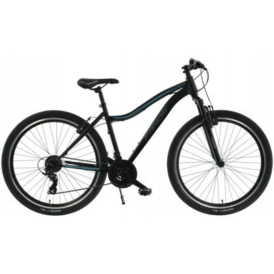 Rower MTB 27,5' Kands Energy 500 D16 czarno-turkus mat 2023 Rower MTB 27,5' Kands Energy 500 D16 czarno-turkus mat 2023