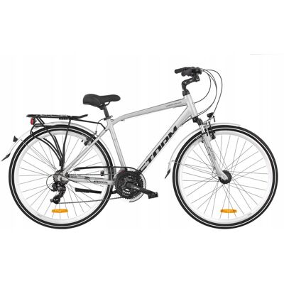 Rower Storm Marathon 2.0 Man Srebrny 21 Rower Storm Marathon 2.0 Man Srebrny 21