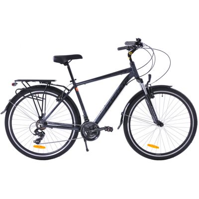 Rower Trekkingowy 28 Fuzlu Escape 1.0 Men (20') Grafit/Czarny/Czarny Połysk Rower Trekkingowy 28 Fuzlu Escape 1.0 Men (20') Grafit/Czarny/Czarny Połysk