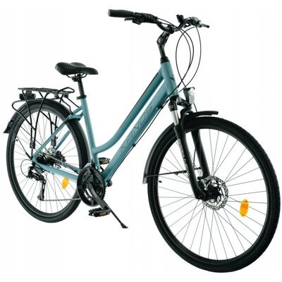 Rower Trekkingowy 28 Kands Verso 1.0 Acera 3x7 Błękitny Mat D17 Hydr 2025 Rower Trekkingowy 28 Kands Verso 1.0 Acera 3x7 Błękitny Mat D17 Hydr 2025