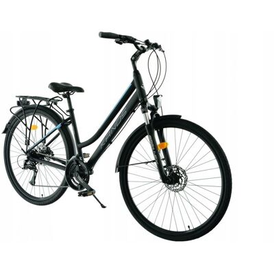 Rower trekkingowy 28 Kands VERSO 1.0 Acera 3x7 czarny D17 hydr 2025 Rower trekkingowy 28 Kands VERSO 1.0 Acera 3x7 czarny D17 hydr 2025