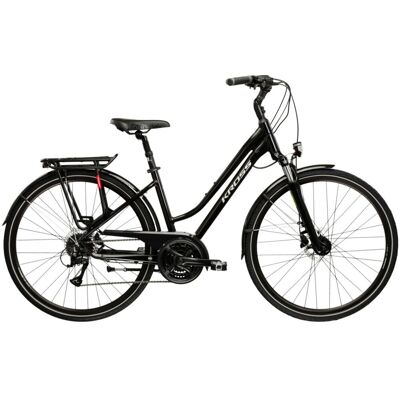 Rower trekkingowy damski KROSS TRANS 4.0 L(19') 28 czarny/srebrny połysk Rower trekkingowy damski KROSS TRANS 4.0 L(19') 28 czarny/srebrny połysk