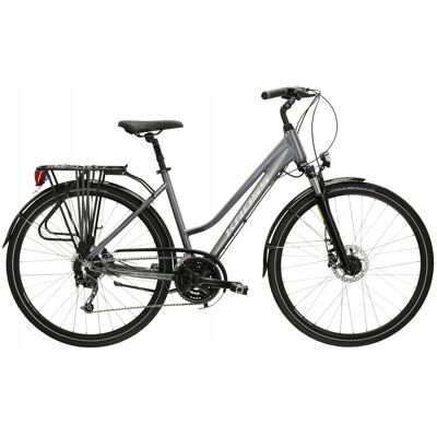Rower trekkingowy Kross Explorer 4.0 rama 17 cali koło 28 ' szary Rower trekkingowy Kross Explorer 4.0 rama 17 cali koło 28 ' szary