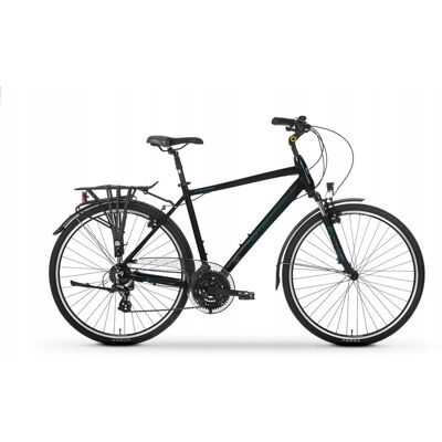 ROWER TREKKINGOWY TABOU KINETIC 2.0 RAMA 19 ALTUS 3X7 BLACK/TURQUOISE ROWER TREKKINGOWY TABOU KINETIC 2.0 RAMA 19 ALTUS 3X7 BLACK/TURQUOISE