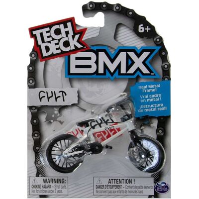 Spin Master Tech Deck Fingerbike Bmx Rower Cult Biały Spin Master Tech Deck Fingerbike Bmx Rower Cult Biały