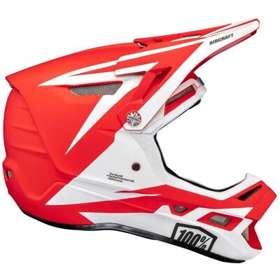 100%, Kask Rowerowy, Aircraft Composite, Czerwony, Rozmiar M (57-58 Cm) 100%, Kask Rowerowy, Aircraft Composite, Czerwony, Rozmiar M (57-58 Cm)
