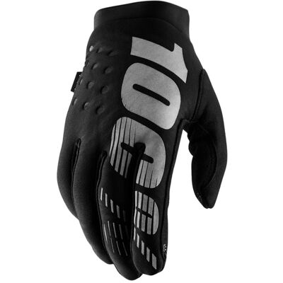 100%, Rękawiczki kolarskie, Bisker Glove black grey, czarny, rozmiar M 100%, Rękawiczki kolarskie, Bisker Glove black grey, czarny, rozmiar M